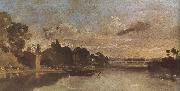 J.M.W. Turner The Thames near Waton Bridges Spain oil painting artist